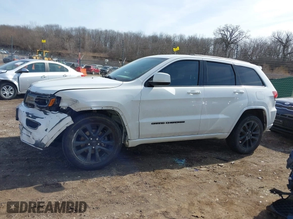 2017 Jeep Grand Cherokee Altitude with VIN 1C4RJFAG8HC768449, listed as a IAAI auction lot 41777272 with 72,913 mi miles and . Bid and sale history available at DreamBid. Image 14.
