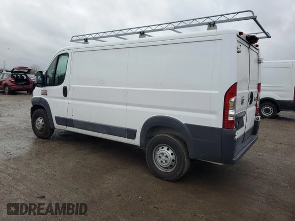 2018 Ram ProMaster Cargo with VIN 3C6TRVAG5JE122753, listed as a Copart auction lot 78784904 with 142,856 mi miles and Salvage Title. Bid and sale history available at DreamBid. Image 2.
