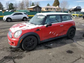 2013 MINI Hardtop with VIN WMWSU3C50DT372302, listed as a Copart auction lot 50600515 with 69,641 mi miles and Salvage Title. Bid and sale history available at DreamBid. Image 1.