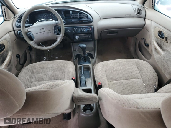 1998 Ford Contour LX with VIN 1FALP6533WK169351, listed as a Copart auction lot 43736955 with 128,150 mi miles and Salvage Title. Bid and sale history available at DreamBid. Image 8.