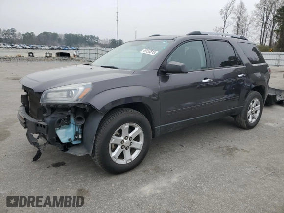 2015 GMC Acadia SLE with VIN 1GKKRNED9FJ344506, listed as a Copart auction lot 49152515 with 167,474 mi miles and Salvage Title. Bid and sale history available at DreamBid. Image 1.