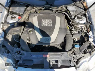 2009 Mercedes-Benz CLK 350 with VIN WDBTK56FX9T109172, listed as a Copart auction lot 46328435 with 137,484 mi miles and Salvage Title. Bid and sale history available at DreamBid. Image 11.