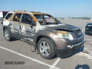 2011 GMC Acadia SLT1 with VIN 1GKKVRED0BJ329079, listed as a IAAI auction lot 42351201 with Not provided miles and . Bid and sale history available at DreamBid. Image 1.