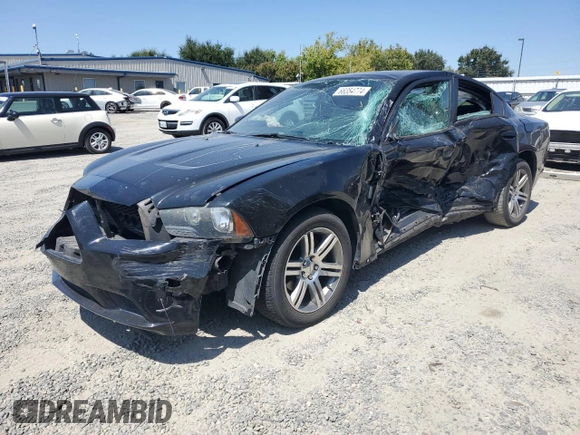 2013 Dodge Charger SE with VIN 2C3CDXBG8DH719832, listed as a Copart auction lot 68354774 with 244,941 mi miles and Salvage Title. Bid and sale history available at carsss.com. Image 1.