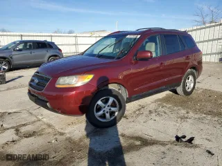 2007 Hyundai Santa Fe GLS with VIN 5NMSG13D47H007634, listed as a Copart auction lot 50028665 with 135,793 mi miles and Salvage Title. Bid and sale history available at carsss.com. Image 1.