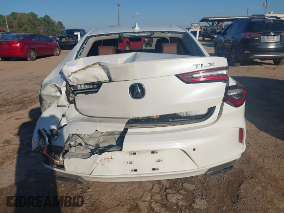 2021 Acura TLX Technology with VIN 19UUB5F42MA014115, listed as a IAAI auction lot 40860740 with Not provided miles and . Bid and sale history available at DreamBid. Image 6.