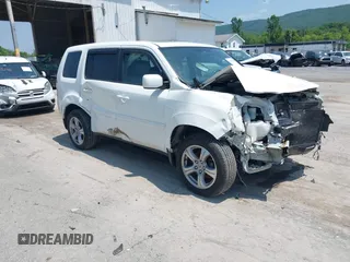 2013 Honda Pilot EX-L with VIN 5FNYF4H54DB023622, listed as a IAAI auction lot 42479814 with 181,275 mi miles and . Bid and sale history available at DreamBid. Image 1.