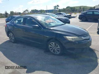 2016 Acura ILX w/Premium Pkg with VIN 19UDE2F7XGA013654, listed as a IAAI auction lot 41507579 with 191,160 mi miles. Bid and sale history available at carsss.com. Image 1.