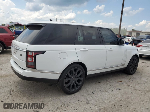 2016 Land Rover Range Rover HSE with VIN SALGS2KF0GA267464, listed as a Copart auction lot 61818165 with 100,077 mi miles and Clean title. Bid and sale history available at DreamBid. Image 3.