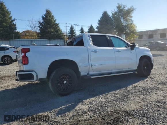 2020 Chevrolet Silverado 1500 High Country with VIN 3GCUYHED7LG377090, listed as a Copart auction lot 77527534 with 57,548 mi miles and Non Repairable. Bid and sale history available at carsss.com. Image 3.
