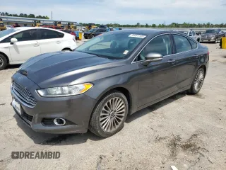 2016 Ford Fusion Titanium with VIN 3FA6P0K92GR308806, listed as a Copart auction lot 56481165 with 136,950 mi miles and Salvage title. Bid and sale history available at DreamBid. Image 1.
