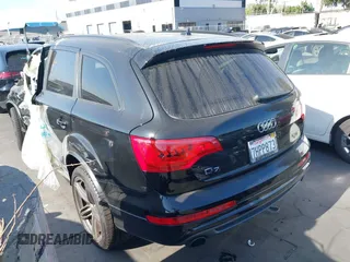 2015 Audi Q7 S line Prestige with VIN WA1DGAFE2FD014905, listed as a IAAI auction lot 42790841 with 111,992 mi miles and . Bid and sale history available at DreamBid. Image 3.