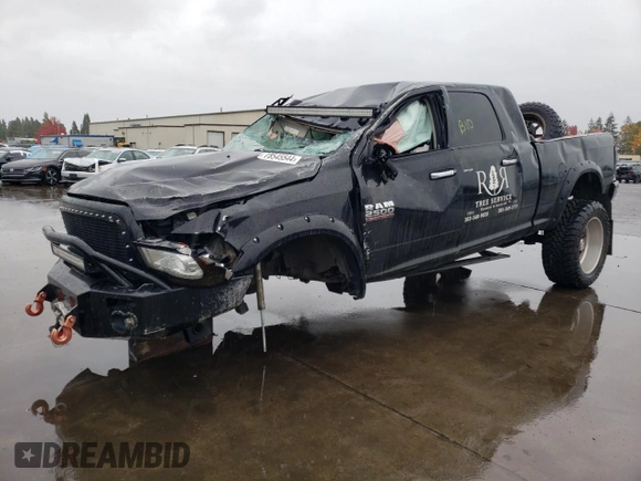2013 Ram 2500 Laramie with VIN 3C6UR5NL8DG614598, listed as a Copart auction lot 78545544 with Not Provided miles and Salvage Title. Bid and sale history available at carsss.com. Image 1.