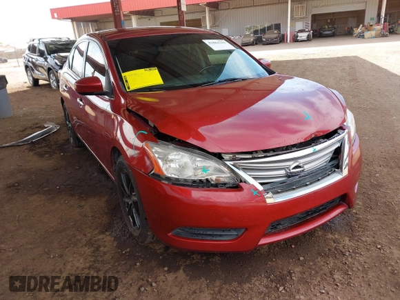 2015 Nissan Sentra SR with VIN 3N1AB7APXFL636510, listed as a IAAI auction lot 41884344 with 149,609 mi miles and . Bid and sale history available at DreamBid. Image 1.