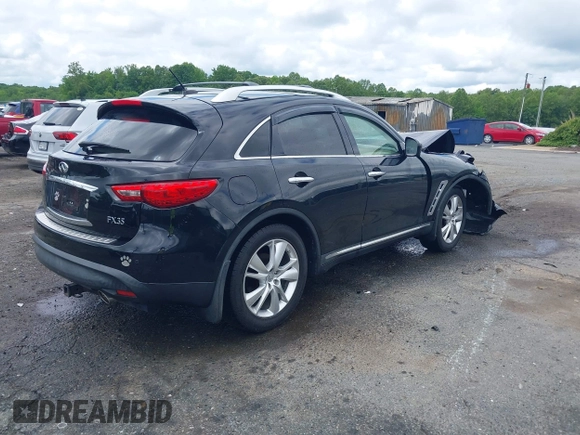 2012 Infiniti FX with VIN JN8AS1MW0CM152106, listed as a IAAI auction lot 42259926 with 72,733 mi miles and . Bid and sale history available at DreamBid. Image 4.