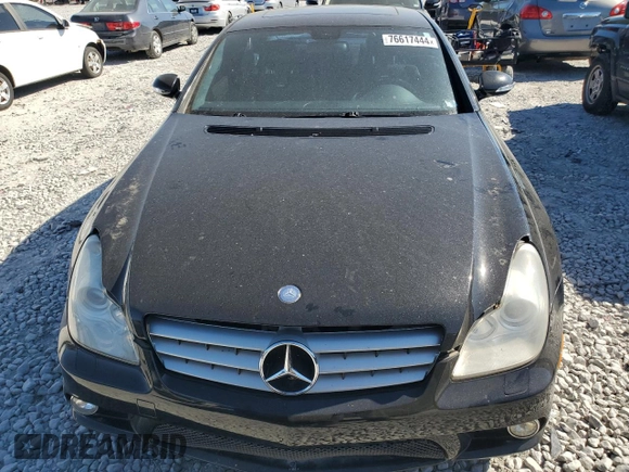2006 Mercedes-Benz CLS-Class AMG with VIN WDDDJ76X06A046934, listed as a Copart auction lot 76617444 with 0 mi miles and Salvage Title. Bid and sale history available at carsss.com. Image 5.