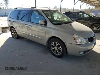 2014 Kia Sedona EX with VIN KNDMH4C71E6550046, listed as a Copart auction lot 84015154 with 170,568 mi miles and Salvage Title. Bid and sale history available at carsss.com. Image 4.