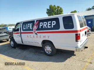 2013 Ford Econoline Passenger XL with VIN 1FBSS3BL8DDA18843, listed as a Copart auction lot 72027194 with 180,094 mi miles and Salvage Title. Bid and sale history available at DreamBid. Image 2.