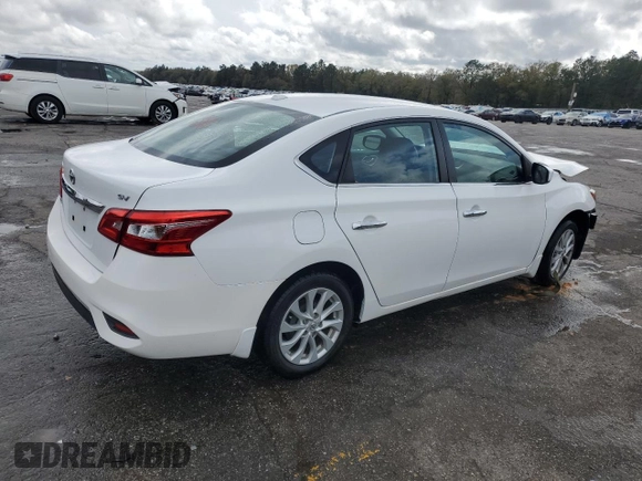 2018 Nissan Sentra SV with VIN 3N1AB7APXJL623524, listed as a Copart auction lot 49806565 with 101,809 mi miles and Salvage Title. Bid and sale history available at carsss.com. Image 3.