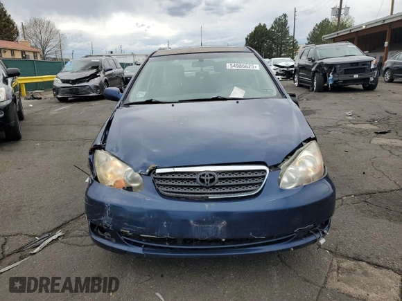 2007 Toyota Corolla CE with VIN 1NXBR32E77Z891959, listed as a Copart auction lot 54986625 with 190,455 mi miles and Clean Title. Bid and sale history available at DreamBid. Image 5.