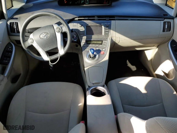 2012 Toyota Prius One with VIN JTDKN3DU9C5519564, listed as a Copart auction lot 50756845 with 106,523 mi miles and Salvage Title. Bid and sale history available at carsss.com. Image 8.