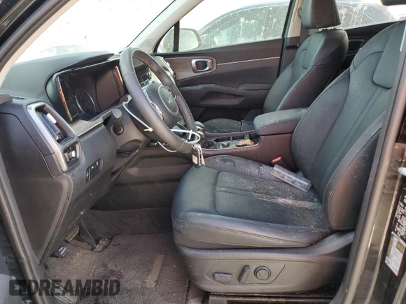 2022 Kia Sorento X-Line S with VIN 5XYRLDLC2NG161947, listed as a Copart auction lot 75103874 with Not provided miles and Salvage title. Bid and sale history available at DreamBid. Image 7.