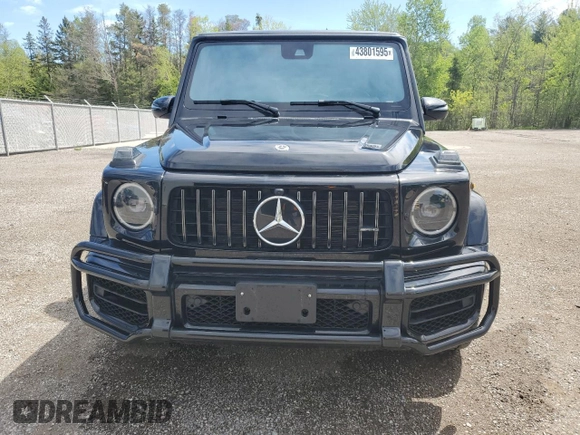 2020 Mercedes-Benz G 63 AMG z VIN W1NYC7HJ5LX361051, wystawiony jako Copart lot #43801595 z przebiegiem 25 255 mil mil oraz Czysty tytuł • Clean title. Historia ofert i sprzedaży dostępna na DreamBid. Obrazek 5.