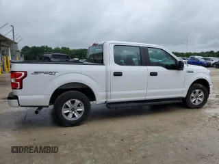 2018 Ford F-150 XL with VIN 1FTEW1EP9JFE79193, listed as a Copart auction lot 60626665 with 125,608 mi miles and Clean title. Bid and sale history available at DreamBid. Image 3.