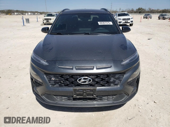 2023 Hyundai Kona N Line with VIN KM8K3CA38PU941480, listed as a Copart auction lot 48387575 with 30,923 mi miles and Salvage Title. Bid and sale history available at carsss.com. Image 5.