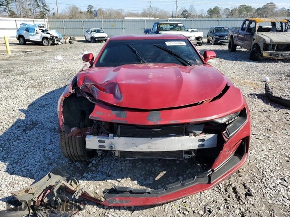 2019 Chevrolet Camaro 1LS with VIN 1G1FB1RX4K0127131, listed as a Copart auction lot 37102384 with 46,097 mi miles and Salvage Title. Bid and sale history available at carsss.com. Image 5.