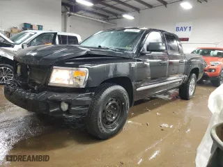 2011 Ram Dakota SLT with VIN 1D7RW5GP1BS504771, listed as a Copart auction lot 50613405 with 146,269 mi miles and Salvage Title. Bid and sale history available at carsss.com. Image 1.