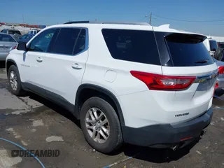 2018 Chevrolet Traverse LT Cloth with VIN 1GNERGKW8JJ247162, listed as a IAAI auction lot 41949401 with 89,513 mi miles. Bid and sale history available at carsss.com. Image 3.