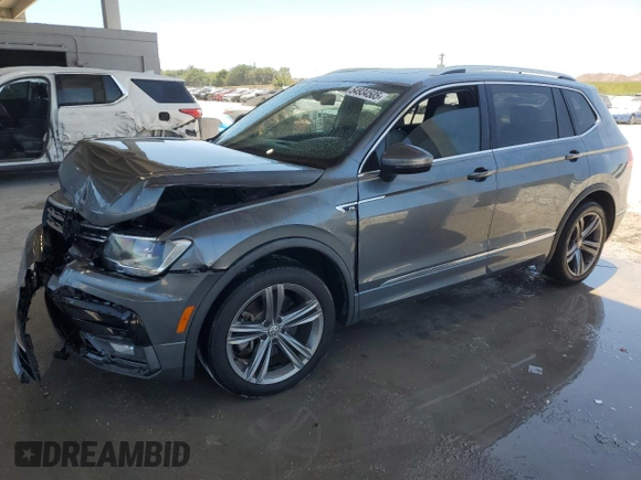 2019 Volkswagen Tiguan SE with VIN 3VV3B7AX3KM012480, listed as a Copart auction lot 54934505 with 85,680 mi miles and Clean Title. Bid and sale history available at DreamBid. Image 1.