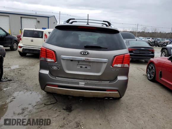 2012 Kia Sorento SX with VIN 5XYKWDA25CG192996, listed as a Copart auction lot 47835255 with 119,175 mi miles and Clean Title. Bid and sale history available at carsss.com. Image 6.