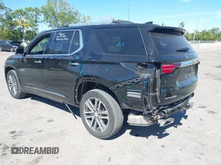 2022 Chevrolet Traverse High Country with VIN 1GNERNKW9NJ152474, listed as a IAAI auction lot 41859157 with 29,348 mi miles. Bid and sale history available at carsss.com. Image 3.