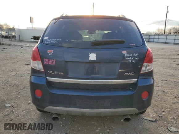 2008 Saturn VUE XR z VIN 3GSDL63708S658320, wystawiony jako Copart lot #85263784 z przebiegiem Nie podano mil oraz Szkoda całkowita • Salvage title. Historia ofert i sprzedaży dostępna na DreamBid. Obrazek 6.