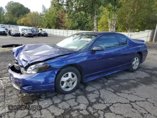 2006 Chevrolet Monte Carlo SS with VIN 2G1WL15C169364896, listed as a Copart auction lot 76368204 with 173,310 mi miles and Salvage Title. Bid and sale history available at carsss.com. Image 1.