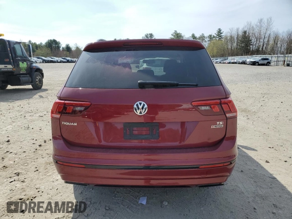 2018 Volkswagen Tiguan S z VIN 3VV0B7AX8JM124256, wystawiony jako Copart lot #53626695 z przebiegiem 82 171 mil mil oraz Szkoda całkowita • Salvage title. Historia ofert i sprzedaży dostępna na DreamBid. Obrazek 6.
