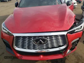 2023 Infiniti QX55 Sensory with VIN 3PCAJ5LR0PF114889, listed as a Copart auction lot 54241355 with 32,363 mi miles and Salvage Title. Bid and sale history available at DreamBid. Image 12.
