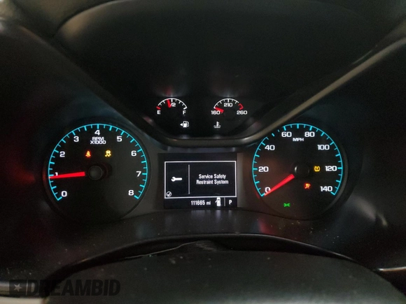 2018 GMC Canyon 2WD with VIN 1GTG5BEN8J1247830, listed as a Copart auction lot 88440455 with 111,665 mi miles and Salvage Title. Bid and sale history available at carsss.com. Image 9.