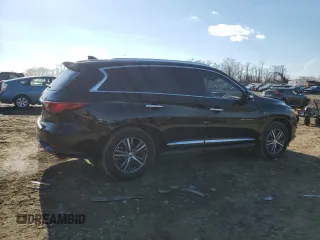 2018 Infiniti QX60 with VIN 5N1DL0MM1JC504459, listed as a Copart auction lot 42913155 with 125,869 mi miles and Salvage Title. Bid and sale history available at carsss.com. Image 3.