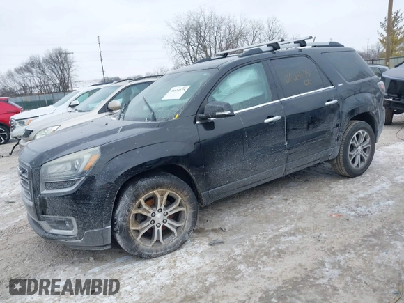 2016 GMC Acadia SLT with VIN 1GKKVRKD2GJ113052, listed as a IAAI auction lot 41624175 with 131,159 mi miles. Bid and sale history available at carsss.com. Image 2.