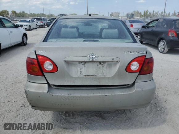 2003 Toyota Corolla CE with VIN JTDBR32E930012273, listed as a Copart auction lot 53521725 with 241,875 mi miles and Clean Title. Bid and sale history available at DreamBid. Image 6.