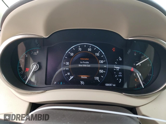2014 Buick LaCrosse with VIN 1G4GA5G33EF185797, listed as a Copart auction lot 51042325 with 68,697 mi miles and Salvage title. Bid and sale history available at DreamBid. Image 9.