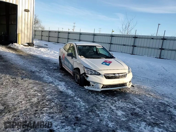 2023 Subaru Impreza with VIN 4S3GKAB69P3605093, listed as a Copart auction lot 44888315 with 42,052 mi miles and Salvage title. Bid and sale history available at DreamBid. Image 10.
