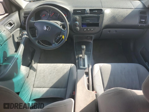 2005 Honda Civic LX z VIN 1HGES16595L031005, wystawiony jako Copart lot #55381195 z przebiegiem Nie podano mil oraz Szkoda całkowita • Salvage title. Historia ofert i sprzedaży dostępna na DreamBid. Obrazek 8.