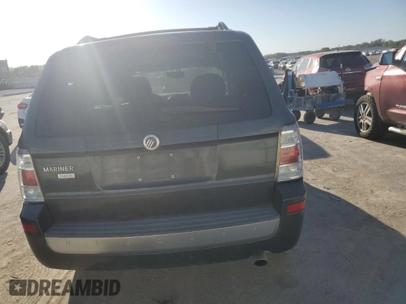 2009 Mercury Mariner Premier with VIN 4M2CU87779KJ07545, listed as a Copart auction lot 74078894 with 0 mi miles and Salvage Title. Bid and sale history available at carsss.com. Image 6.
