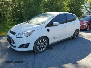 2017 Ford C-Max Titanium z VIN 1FADP5FU8HL108063, wystawiony jako Copart lot #58739195 z przebiegiem Nie podano mil oraz Czysty tytuł • Clean title. Historia ofert i sprzedaży dostępna na DreamBid. Obrazek 1.