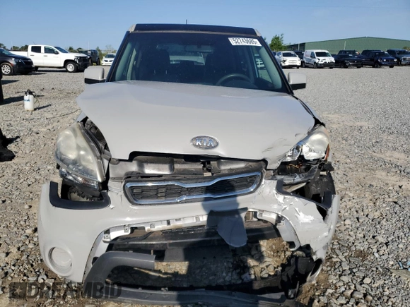 2012 Kia Soul with VIN KNDJT2A57C7428550, listed as a Copart auction lot 52743685 with 177,010 mi miles and Salvage Title. Bid and sale history available at carsss.com. Image 5.