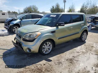 2013 Kia Soul ! with VIN KNDJT2A63D7571943, listed as a Copart auction lot 47120055 with 169,645 mi miles and Salvage Title. Bid and sale history available at carsss.com. Image 1.